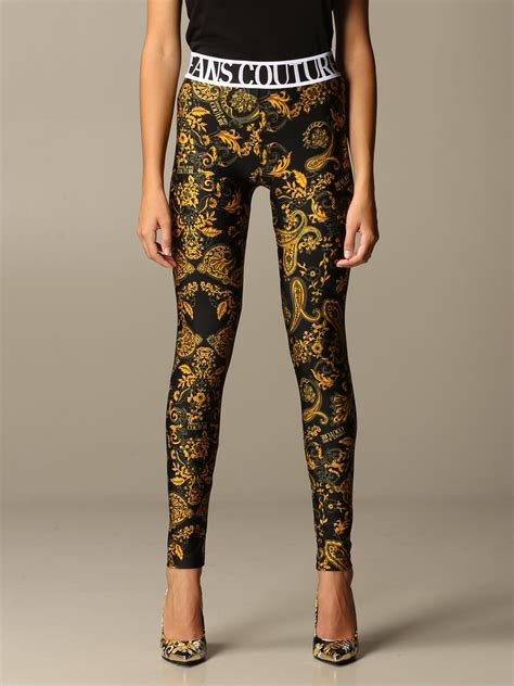 legging versace jeans couture|versace inspired leggings.